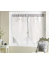 Etamine VICHY Blanc