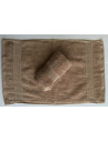 Lot de 2 Serviettes Invités Beige - 30x50 
