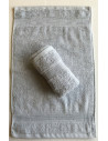 Lot de 2 Serviettes Invités Gris - 30x50 