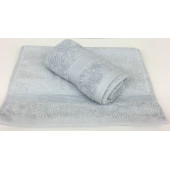 Lot de 5 Grandes Serviettes Eponge 600 g/m²  100 % coton - Marron