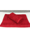 Lot de 2 Serviettes Invités Rouge - 30x50 