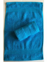 Lot de 2 Serviettes Invités Turquoise - 30x50 