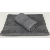 Lot de 5 Grandes Serviettes Eponge 600 g/m²  100 % coton - Marron