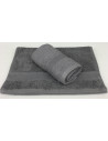 Lot de 2 Serviettes Invités Anthracite - 30x50 
