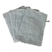 Lot de 5 Grandes Serviettes Eponge 600 g/m²  100 % coton - Marron
