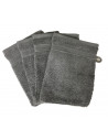 Lot de 5 Grandes Serviettes Eponge 600 g/m²  100 % coton - Marron