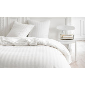 Housse de Couette Percale 220x240 Chantilly + 2 taies