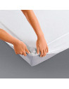 Protège Matelas molleton 400gr/m² pour lit Tête et Pieds Relevables