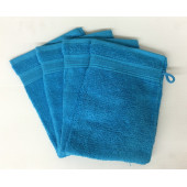 Lot de 5 Grandes Serviettes Eponge 600 g/m²  100 % coton - Marron