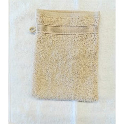 Lot de 5 Grandes Serviettes Eponge 600 g/m²  100 % coton - Marron