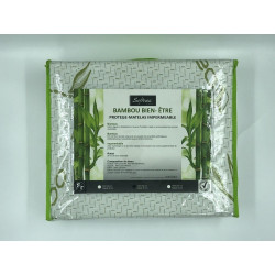 Protège Matelas 140x190 Imperméable Bambou